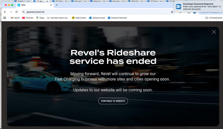Plattformunternehmen stellt Fahrdienst ein