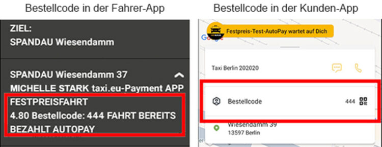 In der ersten Stadt kann die Taxifahrt jetzt per App vorab bezahlt werden