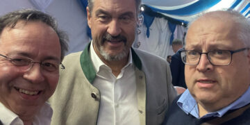 Taxiverband TMV trifft Söder auf einem Oktoberfest