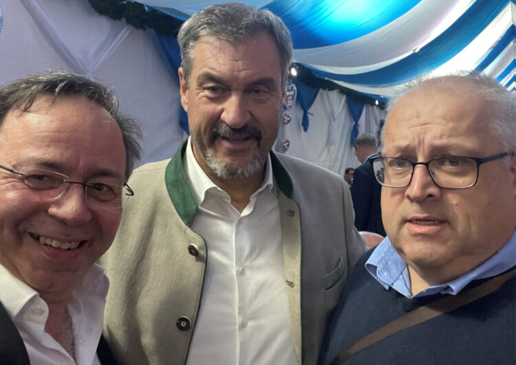 Taxiverband TMV trifft Söder auf einem Oktoberfest