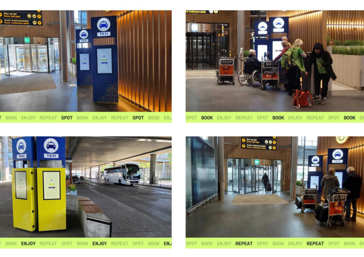 Digitale Taxi-Bestellung an Flughäfen