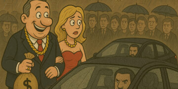 Uber-Fahrgäste: blechen oder im Regen stehen