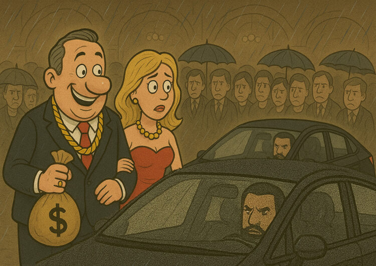 Uber-Fahrgäste: blechen oder im Regen stehen