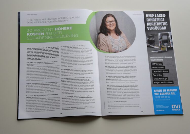 Wenn die Kfz-Versicherung für Taxis 6.000 Euro pro Jahr kostet…