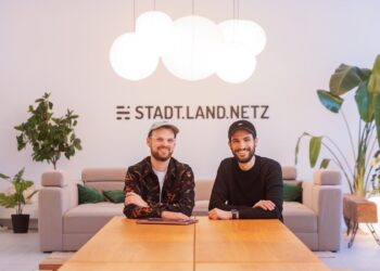 Geschäftsführer Lars Lehmann und Marcus Dawidjan, Foto: Stadt.Land.Netz