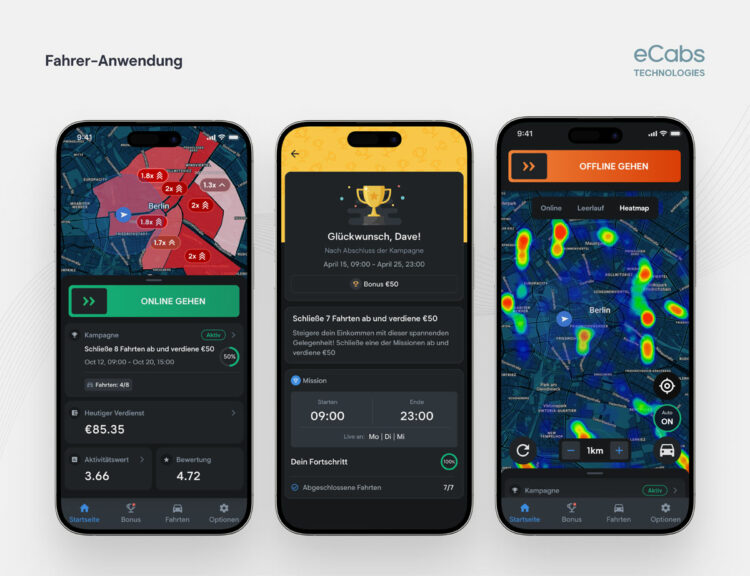 Uber und Bolt: Werkzeug für die Gegenwehr