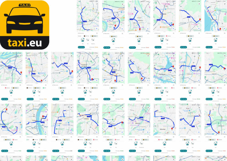 taxi.eu: Größere Abdeckung bei Google Maps