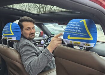 Fahrradkollision mit Taxi: Aktion in Karlsruhe und Spendenaufruf