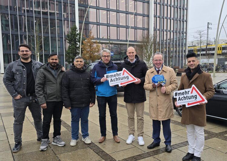 Fahrradkollision mit Taxi: Aktion in Karlsruhe und Spendenaufruf