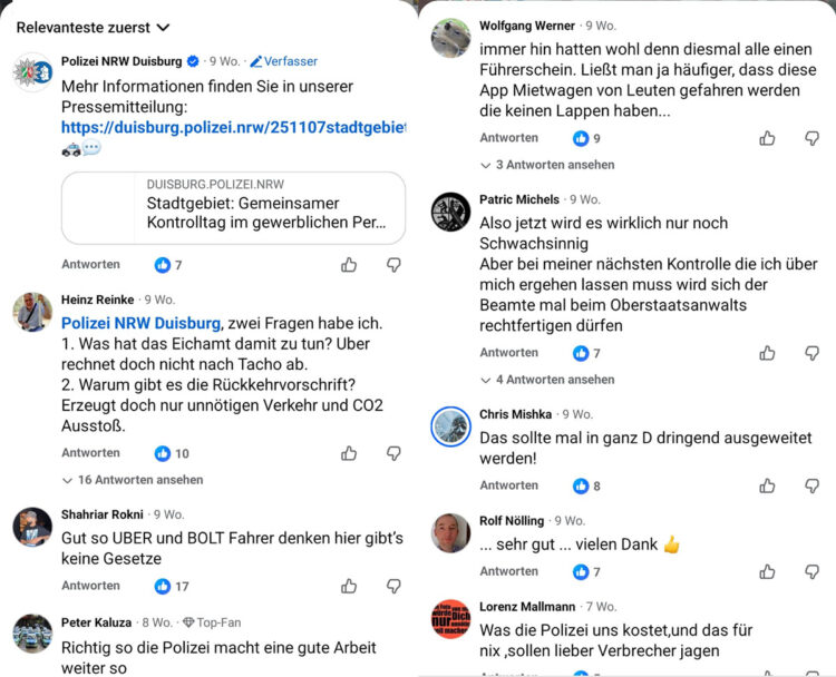 Mietwagenkontrollen zeigen Verstöße und mangelnde Deutschkenntnisse