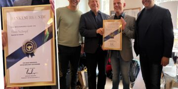 Tino Schopf als Held des Taxigewerbes geehrt