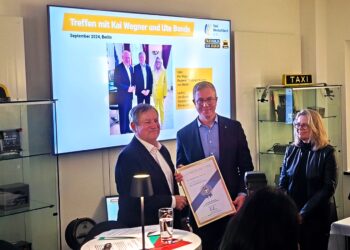 Seltener Moment des Dankes: Berliner Taxigewerbe würdigt politische Unterstützung