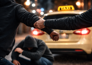 Vor einem Jahr: Als ein Taxifahrer eingriff, während andere zögerten