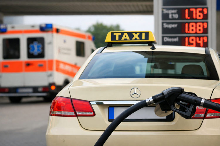 Teurer Sprit: GVN warnt vor Kollaps der Krankenfahrten