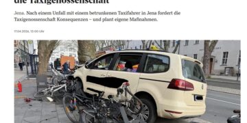 Diskussion um verstärkte Alkoholkontrollen im Taxigewerbe