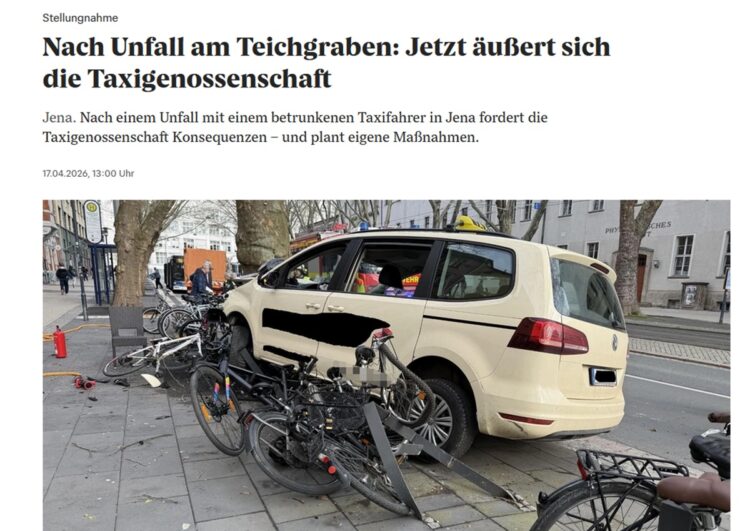 Diskussion um verstärkte Alkoholkontrollen im Taxigewerbe