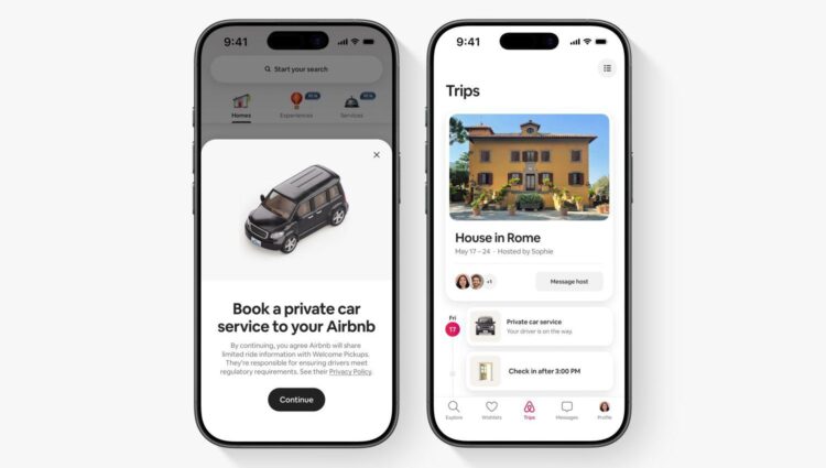 Airbnb entdeckt Plattform-Fahrdienst zur Unterkunft als Geschäftsmodell