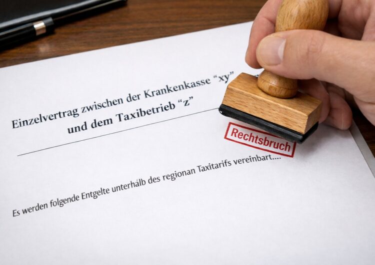 Warum Einzelverträge bei Krankenfahrten Rechtsbruch bedeuten