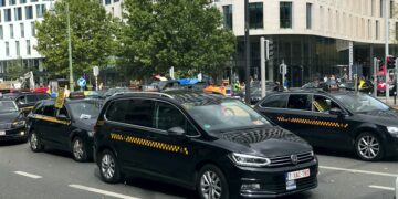Uber- und Boltfahrer demonstrieren für MBE – warum eigentlich immer nur im Ausland?