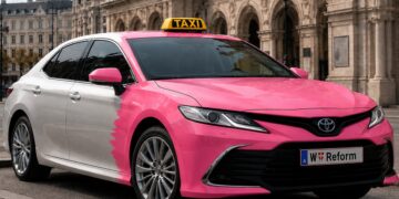 Wiener Reformpläne: pinke Taxifarbe wird NICHT verhandelt