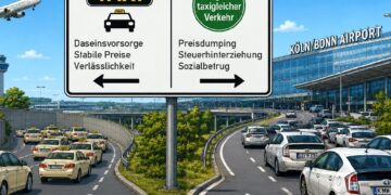 Auch am Kölner Flughafen: roter Teppich für die Kriminellen