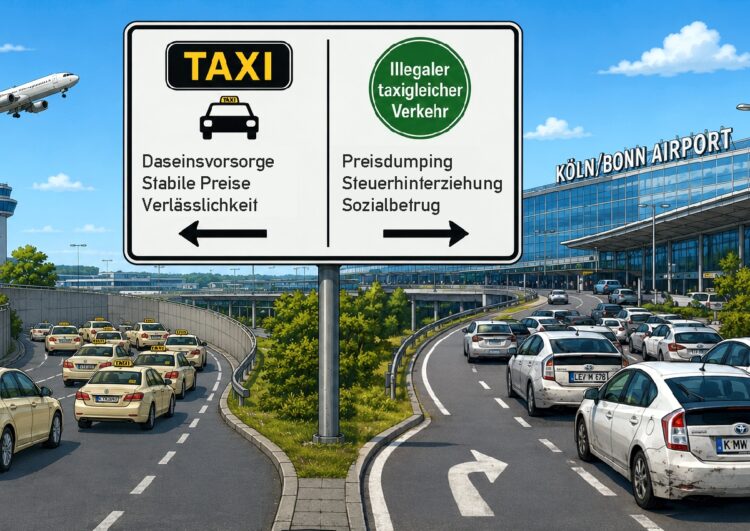 Auch am Kölner Flughafen: roter Teppich für die Kriminellen