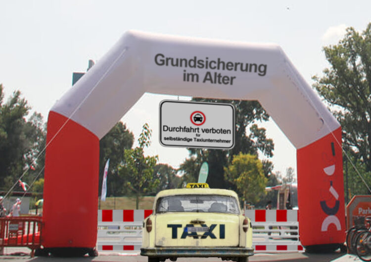 Ältere Taxiunternehmer fallen durchs Raster der Grundsicherung