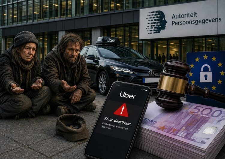 Rekordstrafe für Uber: fast 825 Millionen Euro