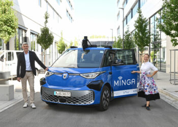 Projekt Minga: Münchner Stadtwerke testen autonome On-Demand-Shuttles
