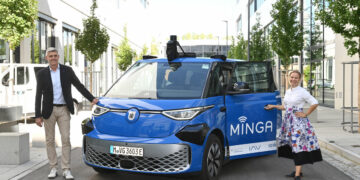 Projekt Minga: Münchner Stadtwerke testen autonome On-Demand-Shuttles