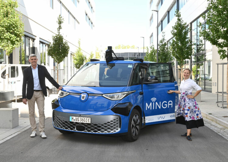Projekt Minga: Münchner Stadtwerke testen autonome On-Demand-Shuttles