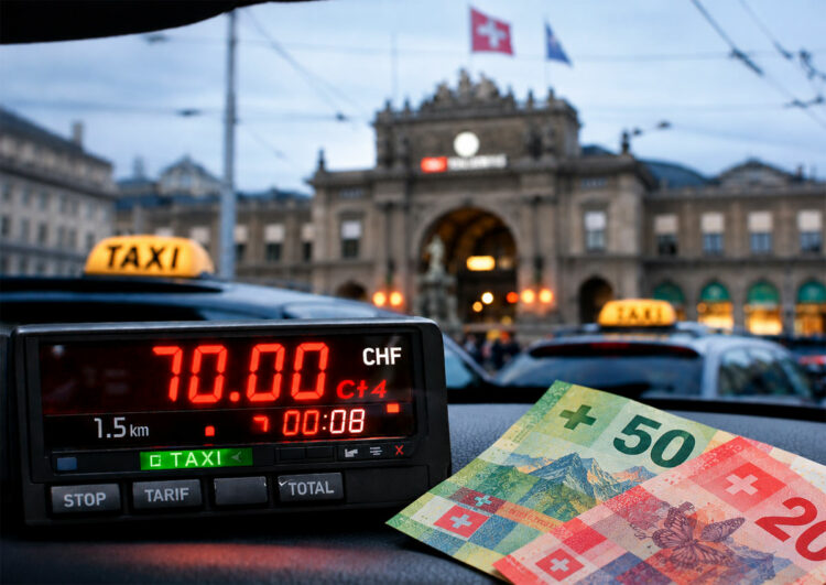 Züricher-Taxi-Mondpreise: Taxigewerbe kämpft gegen Wucher-Kollegen