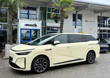 Xpeng Siebensitzer kommt als Taxi
