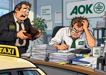 AOK Hessen schuldet dem Taxigewerbe über eine Million